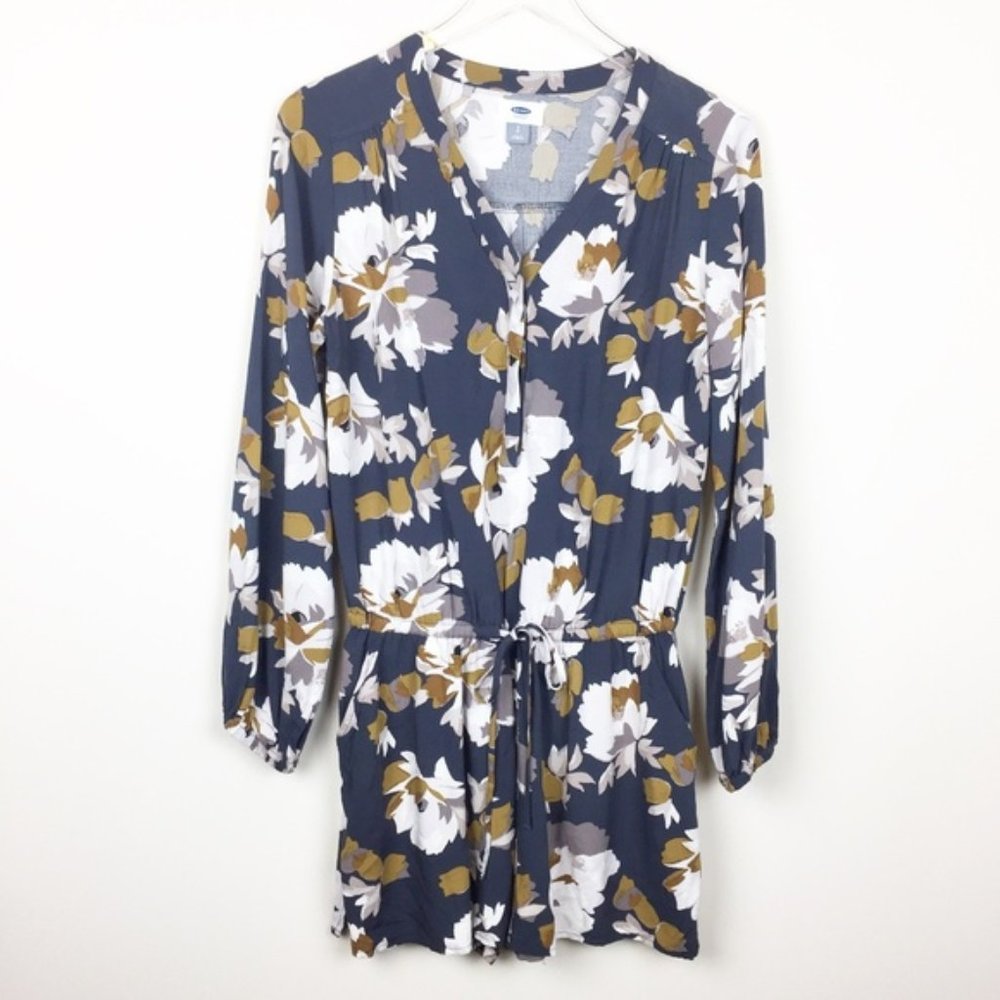 Old Navy | Floral Print Long Sleeve Romper